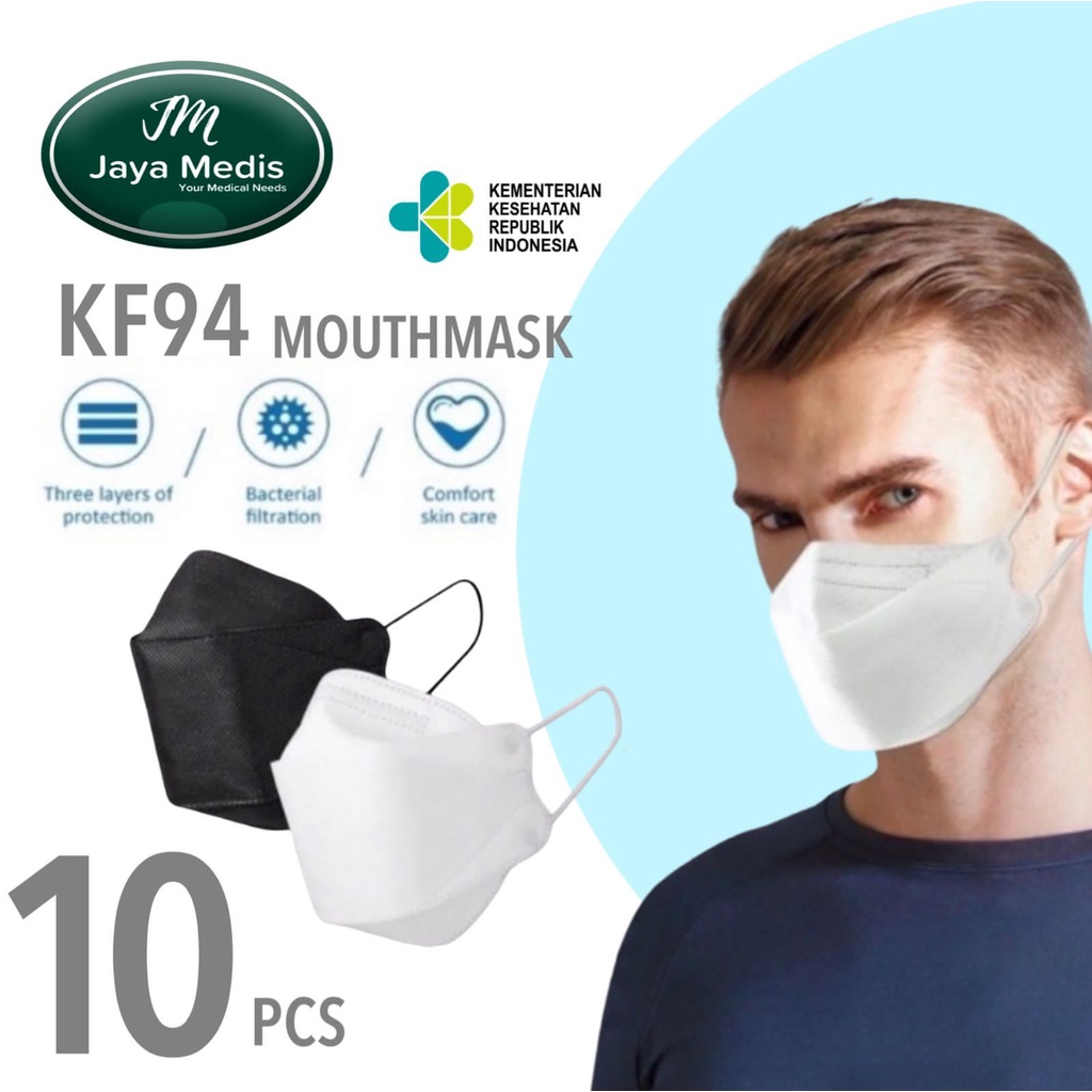 Jual Masker KF94 Mouthmask 4 Ply - 1 Pack 10 Pcs | Shopee Indonesia