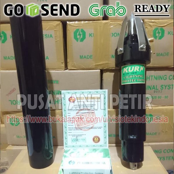 Jual Penangkal Petir KURN Radius 150 - Anti Petir KURN R120-150 ...