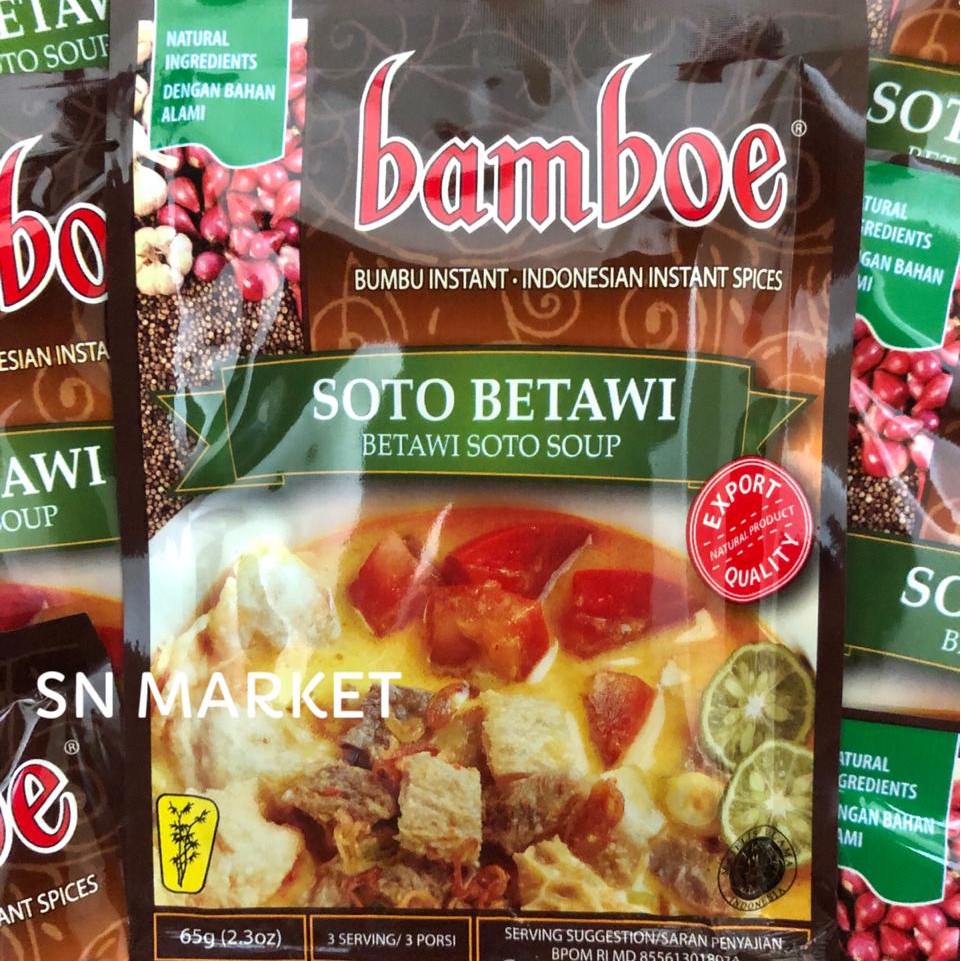 Jual Bamboe Bumbu Soto Betawi 65 Gr Shopee Indonesia