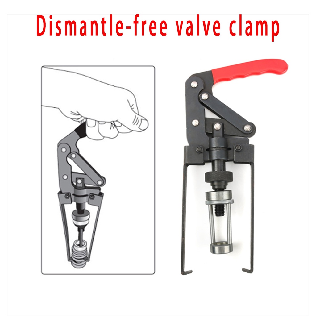 Jual POWONE Overhead Valve Spring Compressor Clamp Cam Action Cylinder