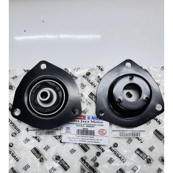2x Rear Shock Mounts For Nissan X-Trail (2001-2013) – Replaces 54320-8H320