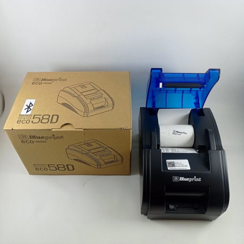Jual PRINTER THERMAL KASIR BLUEPRINT BLUETOOTH ECO SERIES ECO58D