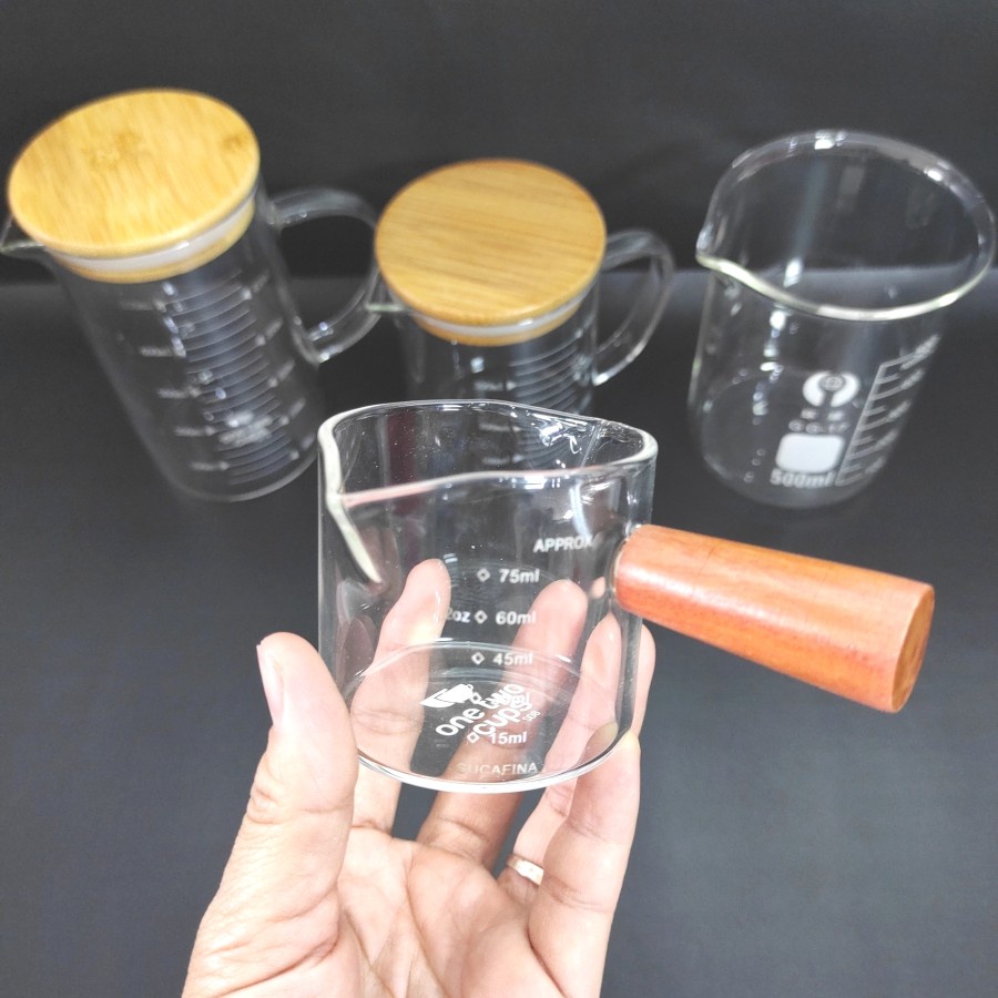 Jual Measuring Cup Beaker Glass Gelas Ukur Kaca Takar Kimia Kopi Espresso Shopee Indonesia 3083
