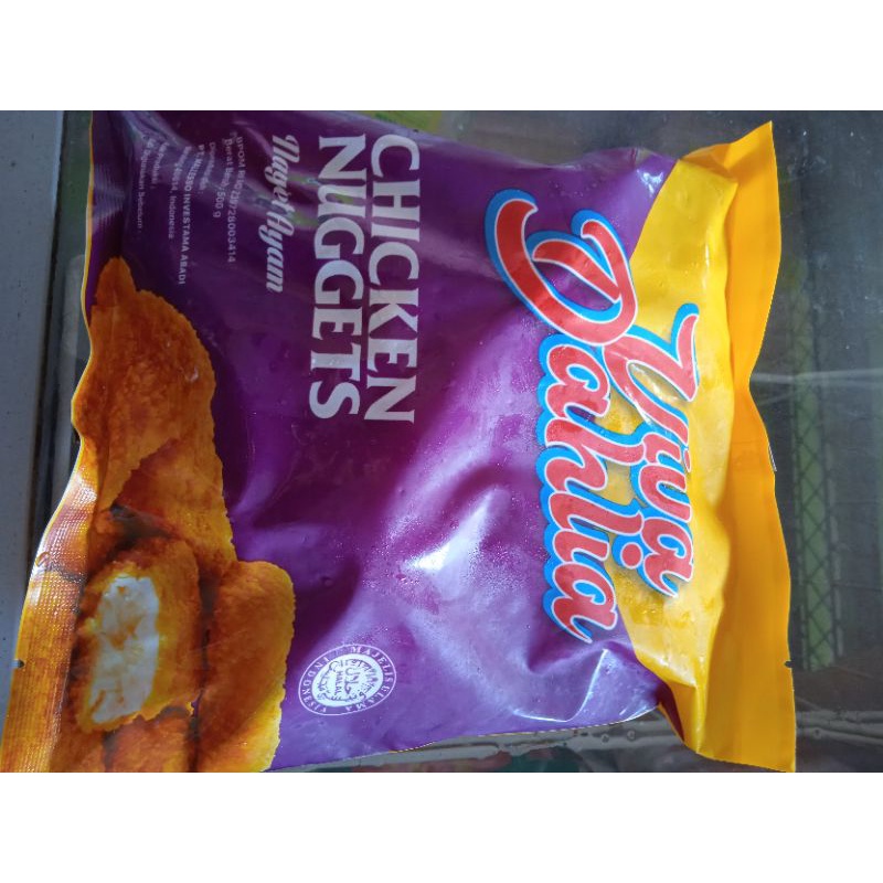 Jual Nuget MAWAR TEBAL DAGING TERASA VIVA DAHLIA CHICKEN 500 GR LAZIZA ...