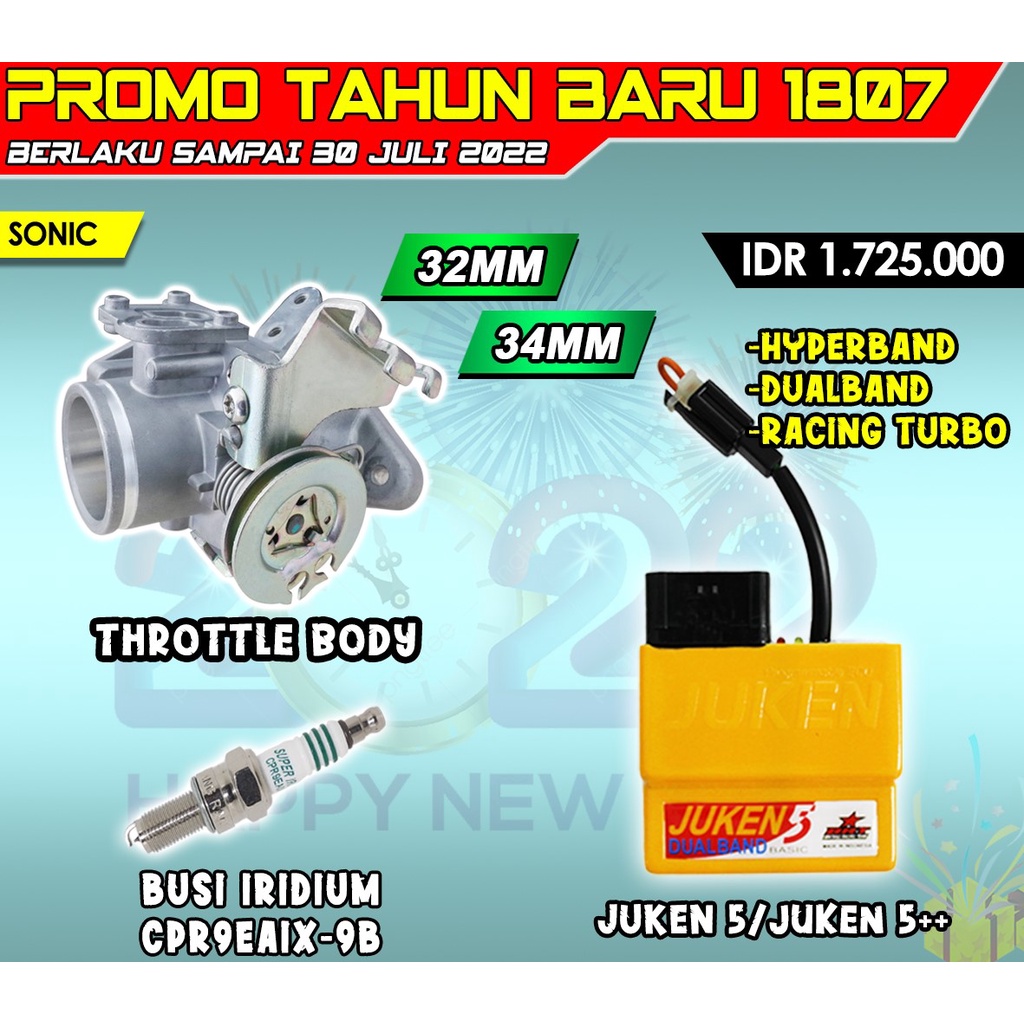 Jual Brt Throttle Body Juken Busi Sonic Shopee Indonesia