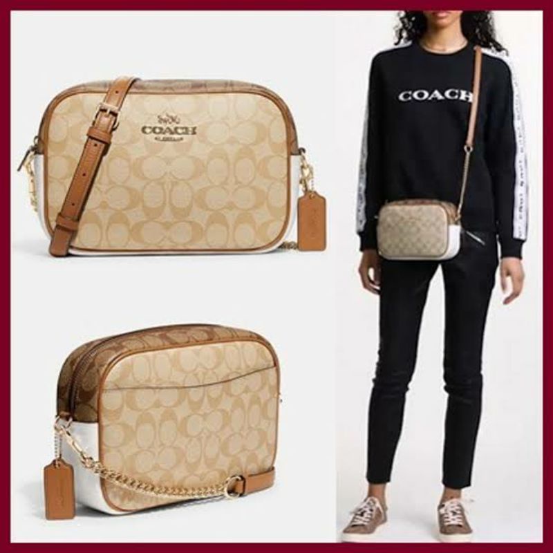 Harga sling cheap bag coach original