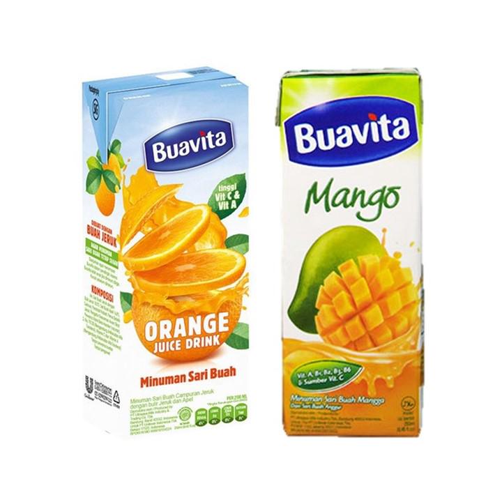 Jual Buavita Orange 250 Ml Buavita Mango 250 Ml Shopee Indonesia