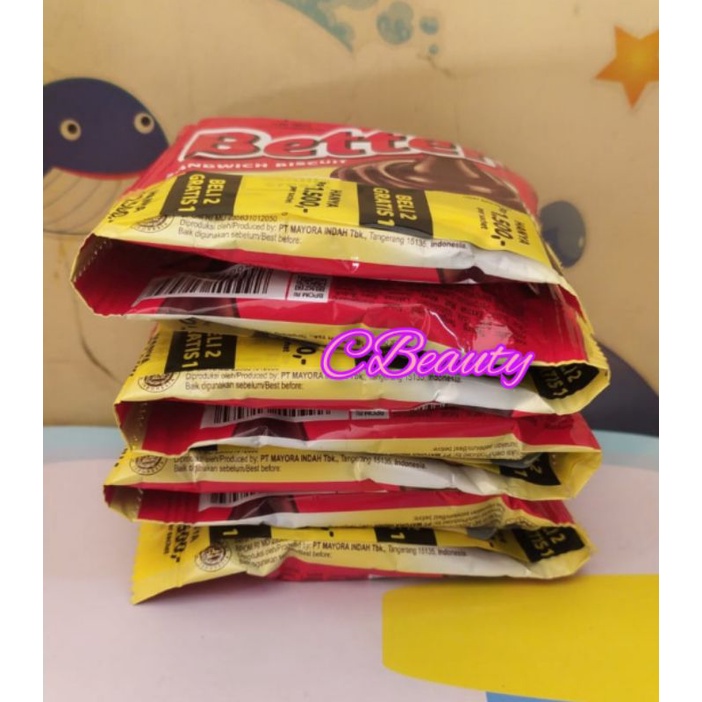 Jual Jajanan Kue Biskuit Coklat Better Isi 7 Pack | Shopee Indonesia