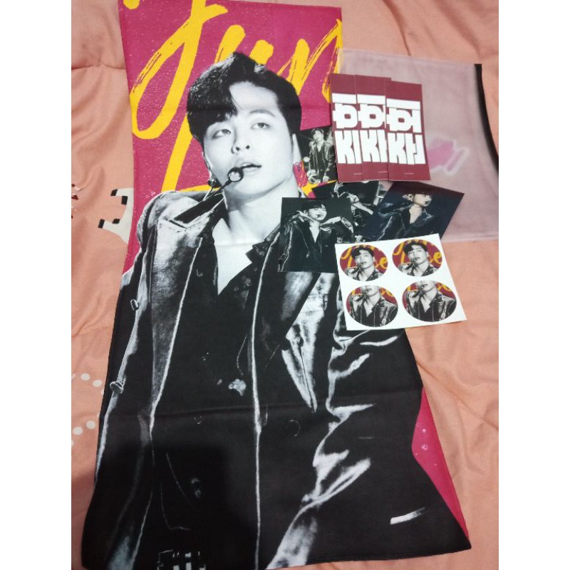 Jual slogan junhoe iKON fullset (INCLUDE ZIPPER) | Shopee Indonesia