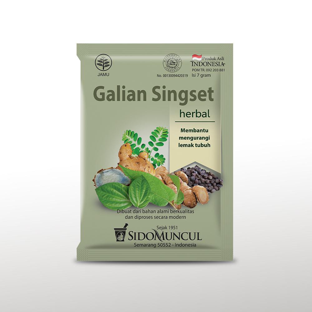 Jual Sidomuncul Galian Singset Obat Jamu Herbal Pelangsing Turun Berat