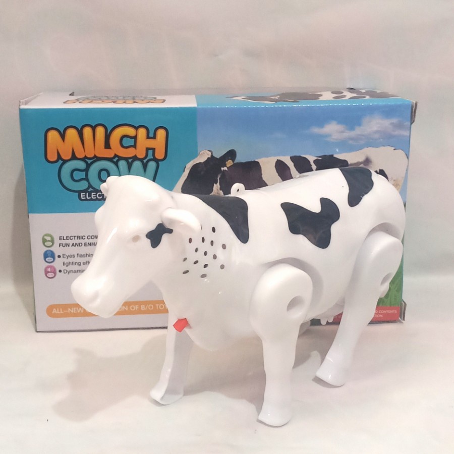Jual sapi baterai milch cow mainan anak sapi sapian | Shopee Indonesia