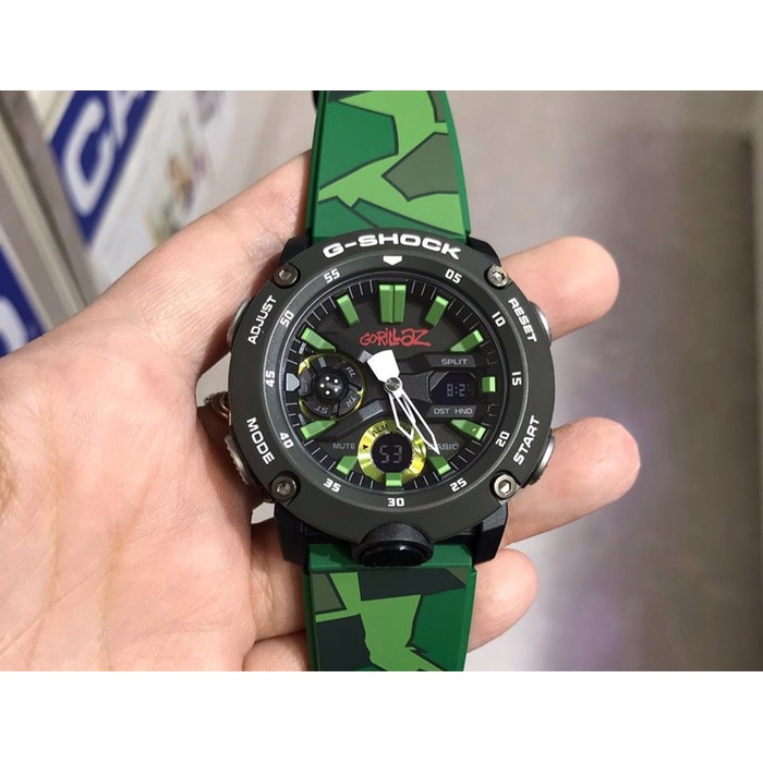 Jual G Shock GA 2000GZ 3ADR GA2000GZ x Gorillaz 2019 Shopee Indonesia