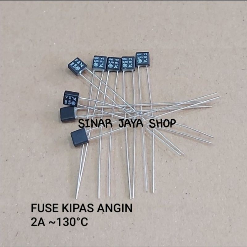 Jual FUSE KIPAS ANGIN 2A-130°C/ THERMAL FUSE KIPAS | Shopee Indonesia