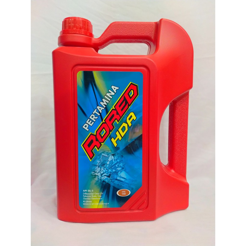 Jual OLI PERTAMINA RORED HDA 140 PELUMAS RODA GIGI GARDAN KENDARAAN ...