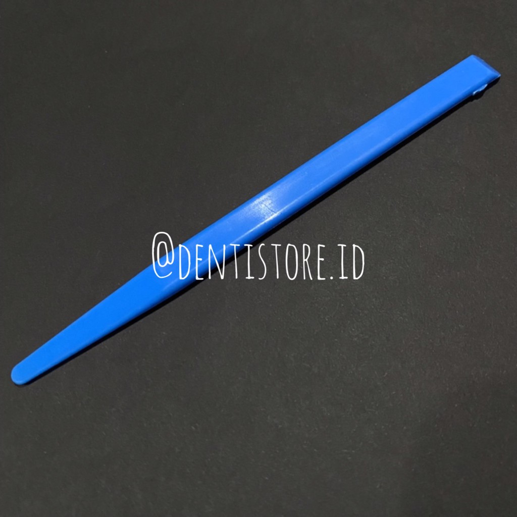 Jual Dental Spatula Agate Plastic Spatel Biru Plastik Pengaduk GIC