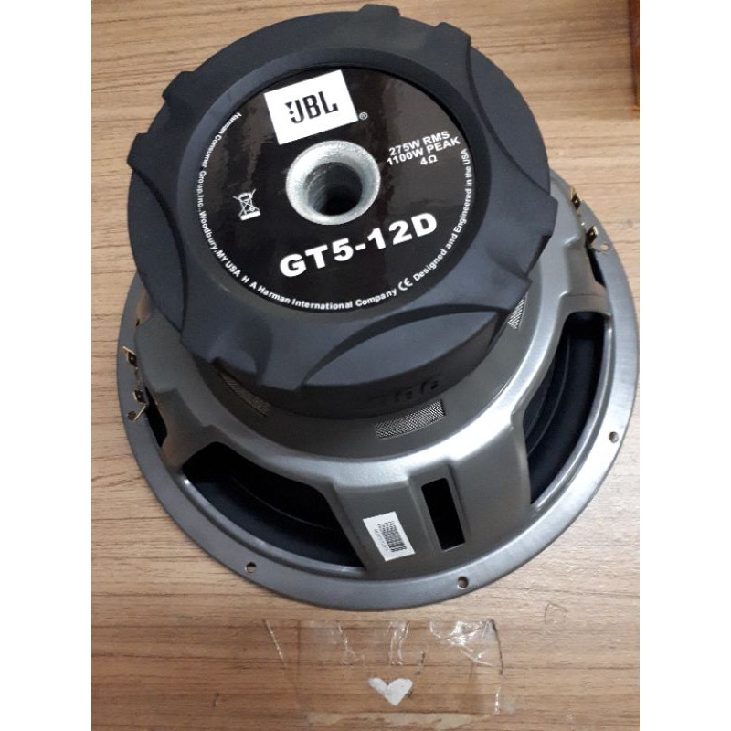 Jual JBL GT 5 subwoofer 12 inch High Premium JBL GT512D original