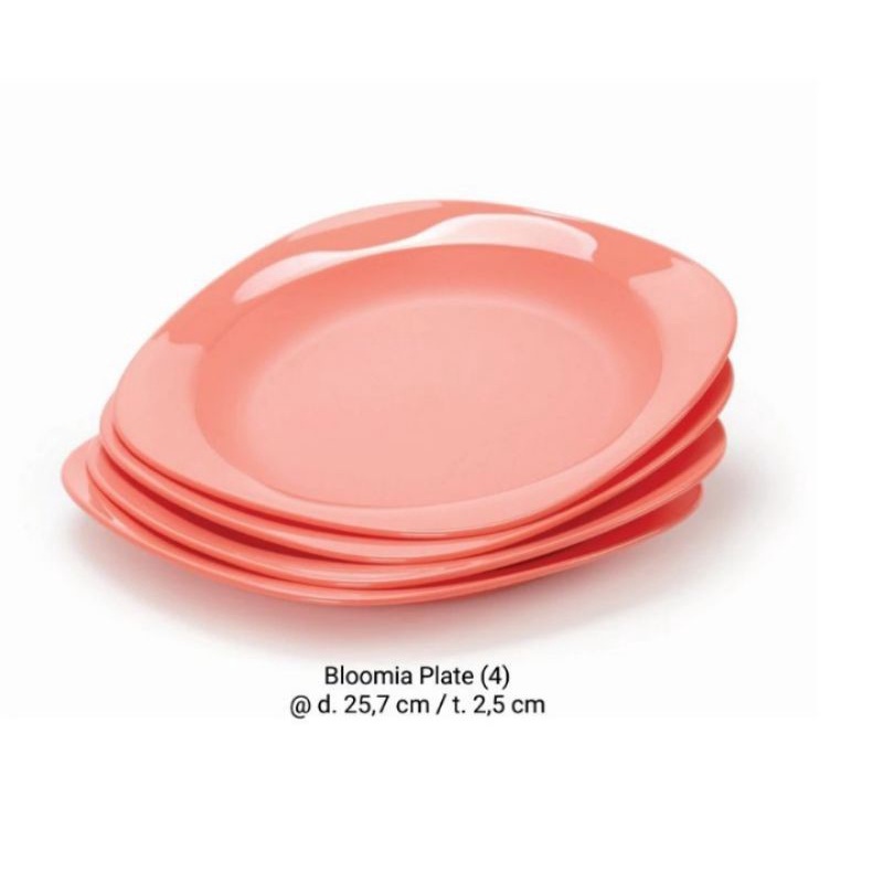 Jual Large deep plate tupperware / blossom plate / piring tupperware ...