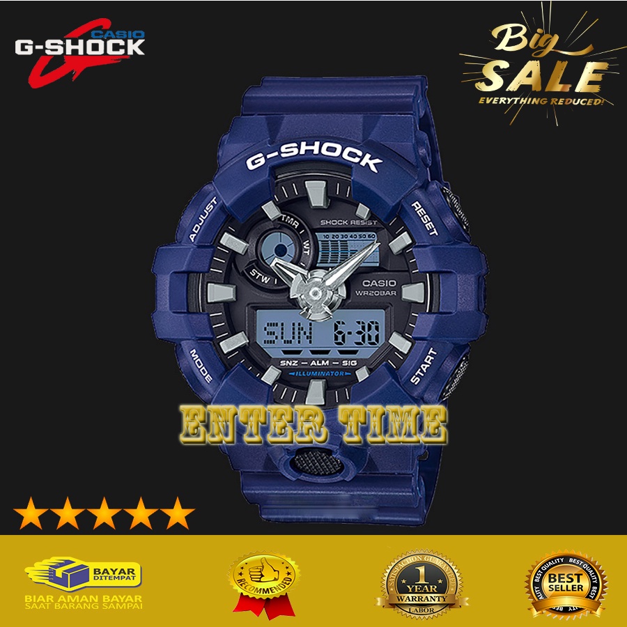 Jual BIG SALE !!! JAM TANGAN PRIA TERBARU CASIO G SHOCKK TYPE GA 700 ...