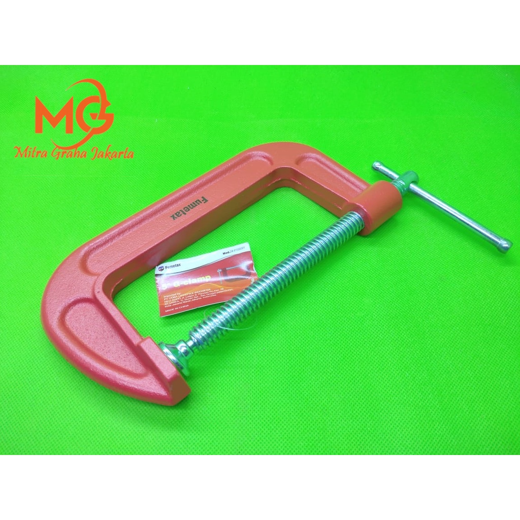 Jual BENZ C CLAMP KLEM G CATOK PRESS JEPIT BESI KAYU MURAH BAGUS 5 INCH