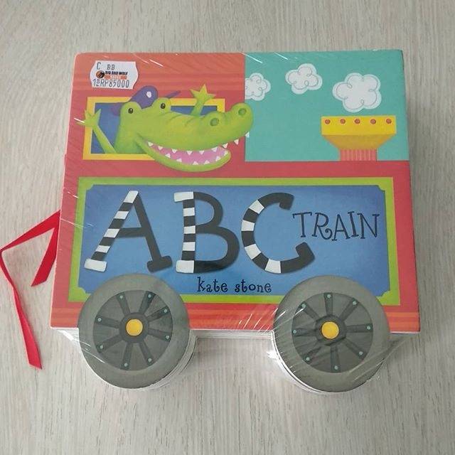 Jual Board Book ABC Train (Buku untuk Mengenal Abjad) | Shopee Indonesia