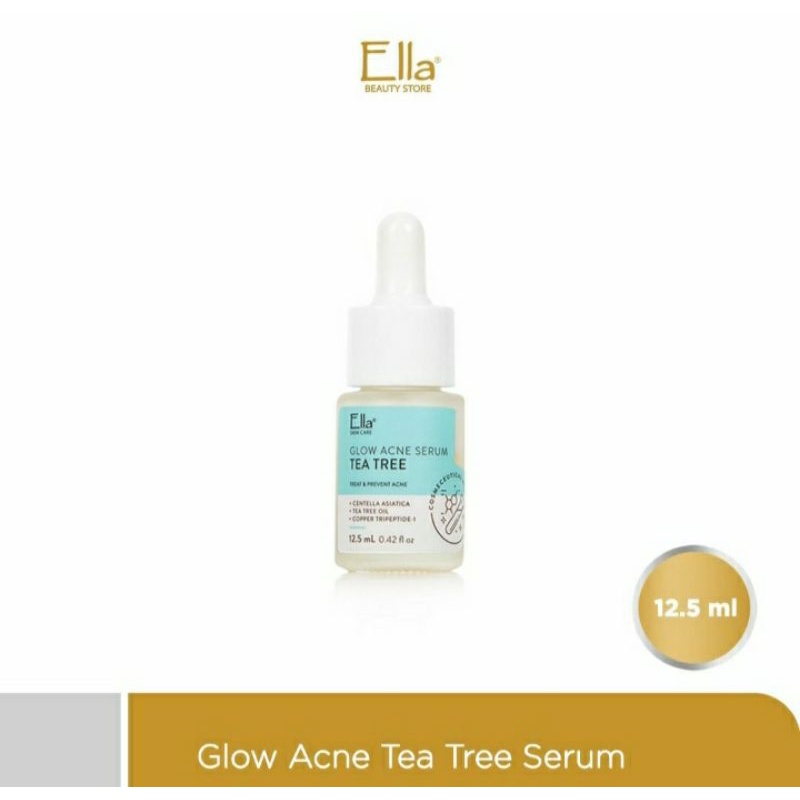 Jual Ella Skincare Serum Glow Acne Tea Tree Shopee Indonesia