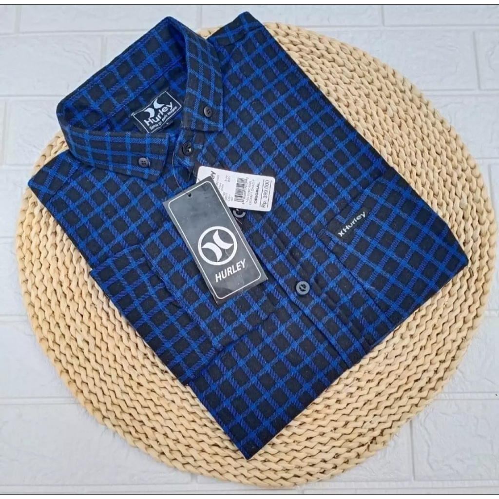 Jual Kemeja Flanel Pria Kualitas Premium Lengan Panjang Unisex (MURAH