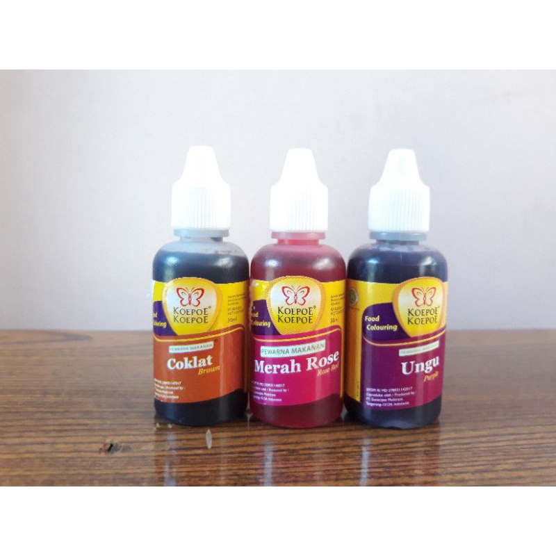 Jual Pewarna Koepoe Koepoe 30 ml | Shopee Indonesia