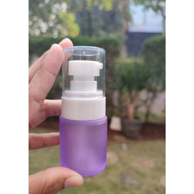 Jual Botol Pump Spray Botol Kaca Warna Tempat Skincare Wadah Kosong