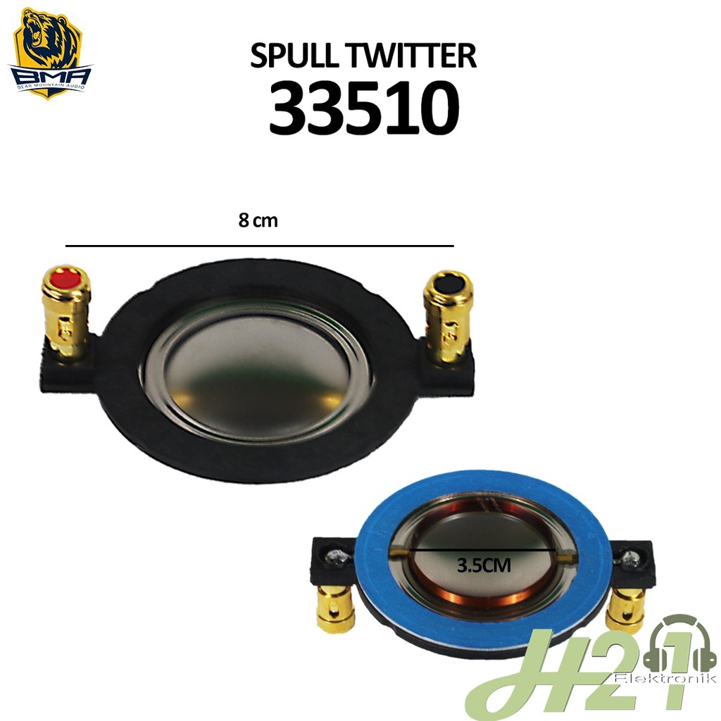Jual Spull BMA D3 Spoll 34.4 Spul Tweeter Twiter BMA 33510 / Spul Spool ...