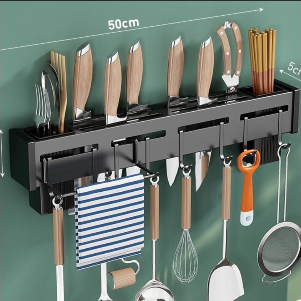 Jual Rak Dapur Gantung stainless / Rak pisau Gantung / Rak sendok Garpu