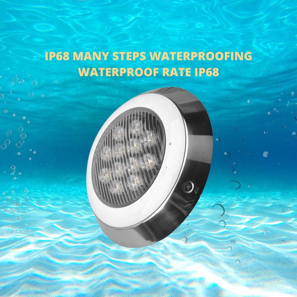 Jual LAMPU KOLAM RENANG LED 12 Watt 12 W 12v | Shopee Indonesia