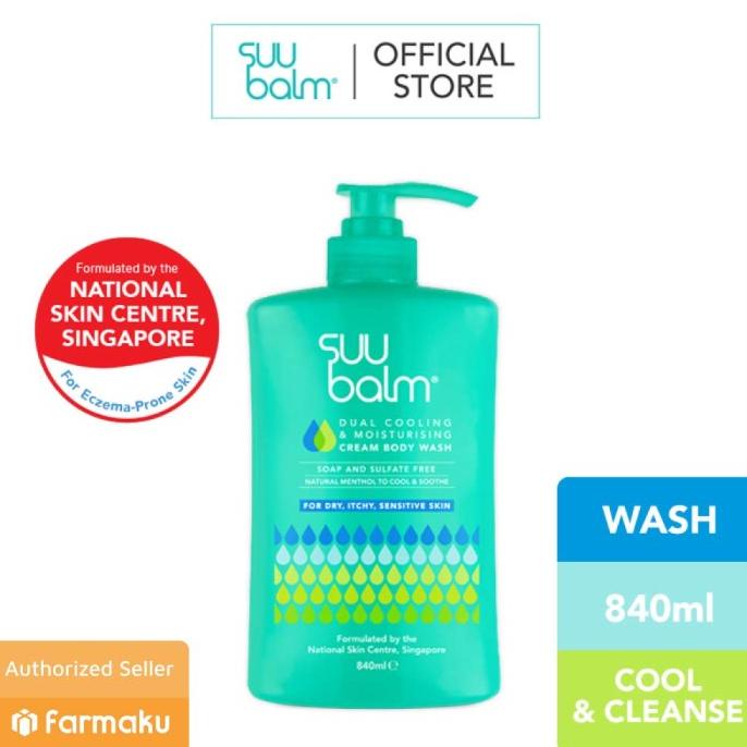Jual Suu Balm Body Wash Dry Itchy Sensitive Problem Skin 840 Ml