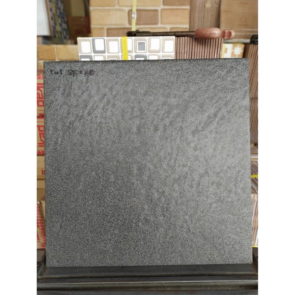 Jual Keramik Lantai 40x40 Asia Tile Oscar Black Shopee Indonesia