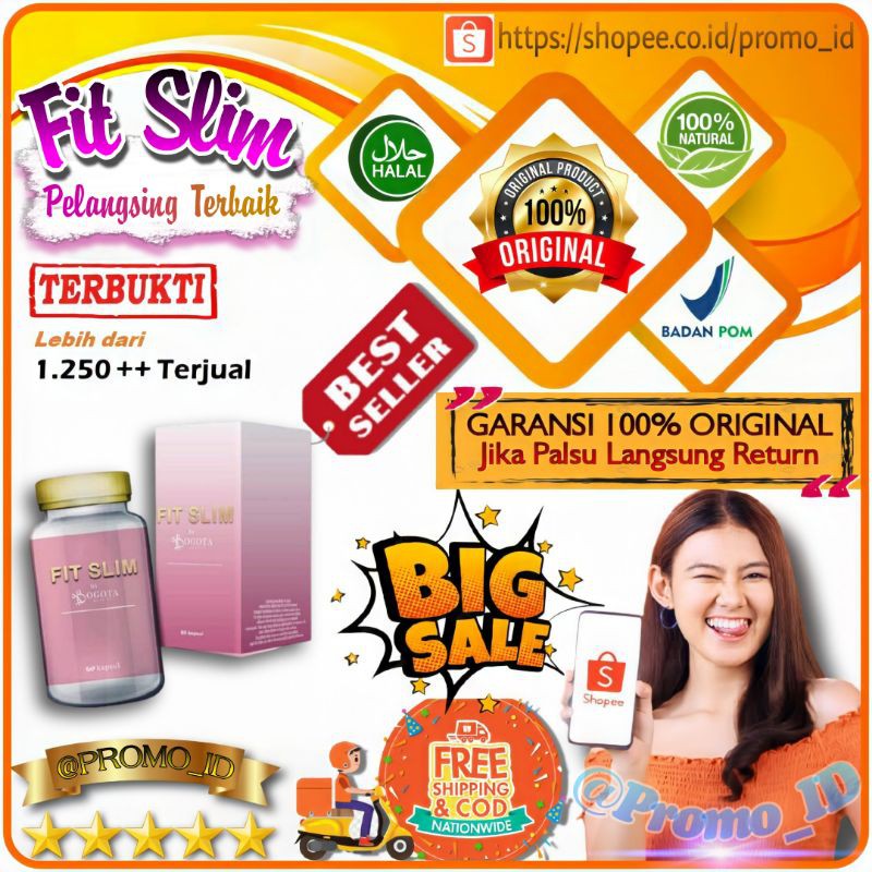 Jual Promo_id FITSLIM Fit Slim by Bogota Obat Pelangsing Badan Terlaris ...