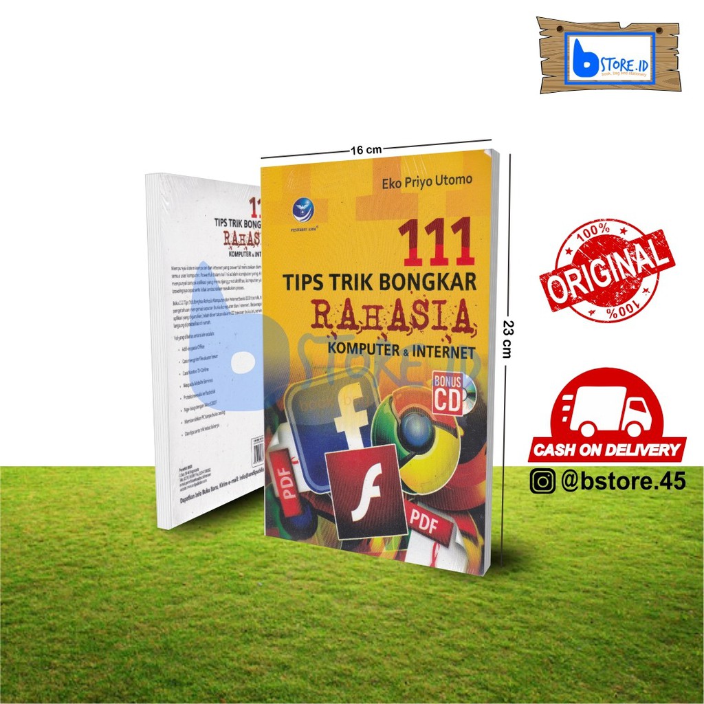 Jual Buku 111 Tips Trik Bongkar Rahasia Komputer dan Internet+CD - Eko ...