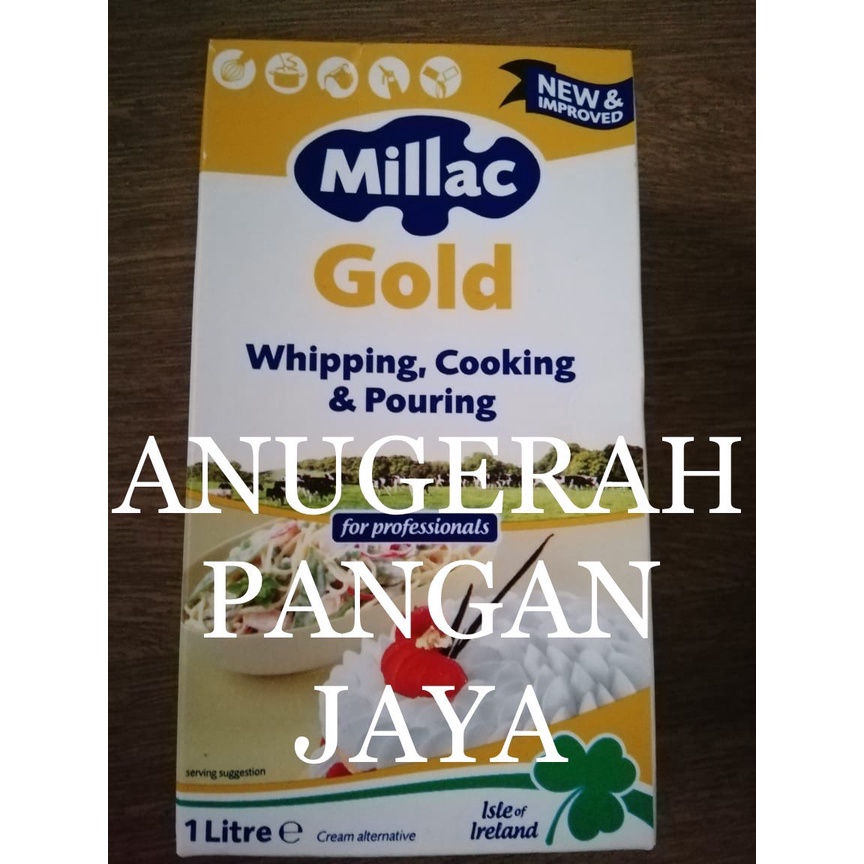 Jual MILLAC GOLD whip whipping cream 1kg | Shopee Indonesia