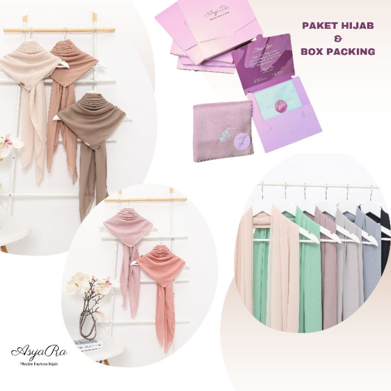 Jual AsyaRa Soft Box Hijab Packaging [KHUSUS HIJAB] | Shopee Indonesia