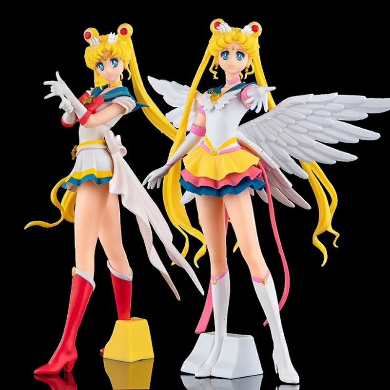 Sailor Moon Figure  Tsukino Usagi Action Figure With Wings