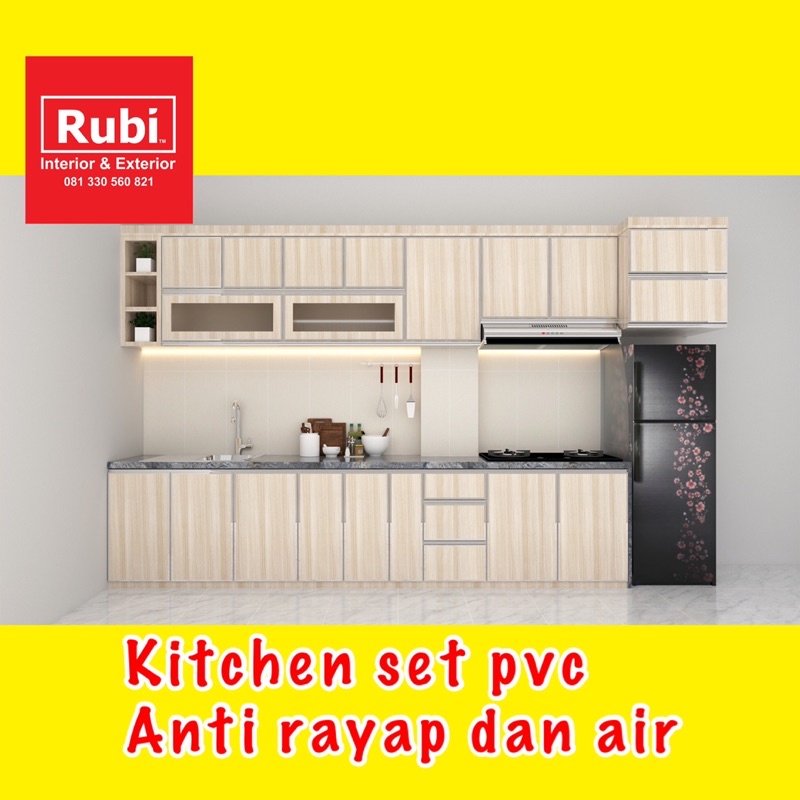 Jual kitchen set pvc anti air dan rayap surabaya Shopee Indonesia