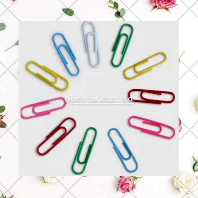 Jual Paper Clip Kertas Penjepit Kertas Pc Penjepit Masker Shopee Indonesia