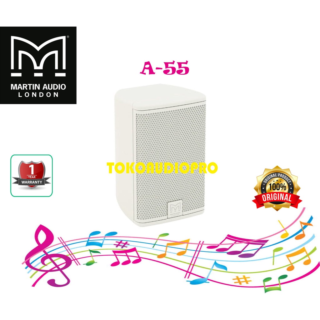 マーチンオーディオ　ADORN A55 スピーカー　ペア　NT975 マーチンオーディオ ADORN A55 スピーカー ペア NT975の通販 by