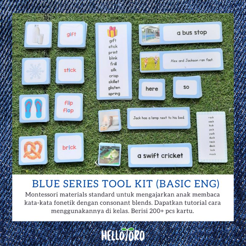 Jual Montessori Blue Series At Home | Shopee Indonesia