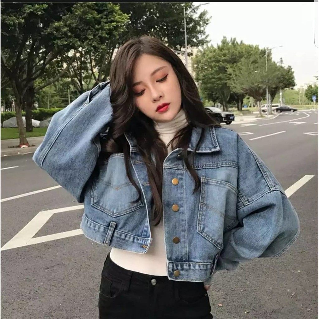 Jaket jeans outlet girl