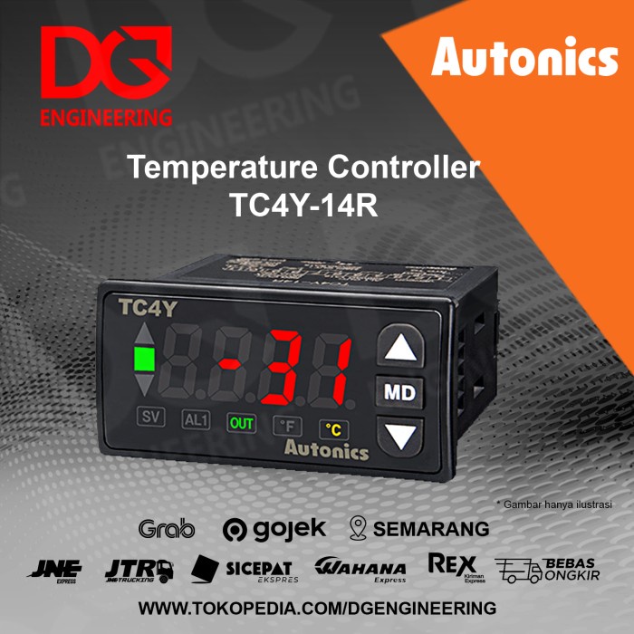 Jual Autonics Temperature Controller TC4Y14R Shopee Indonesia