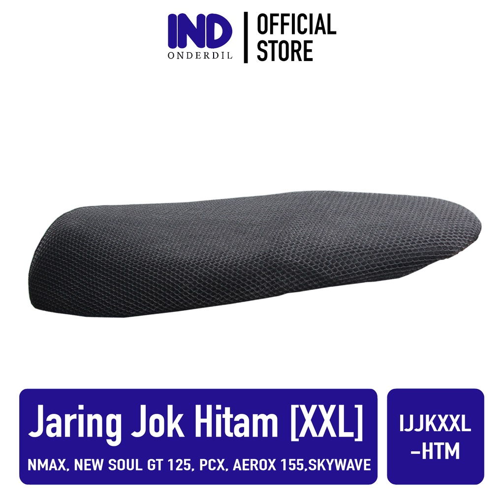 Jual Ind Onderdil Jaring Sarung Cover Jok Jog Hitam Xxl Nmax N Max New Soul Gt Skywave Pcx