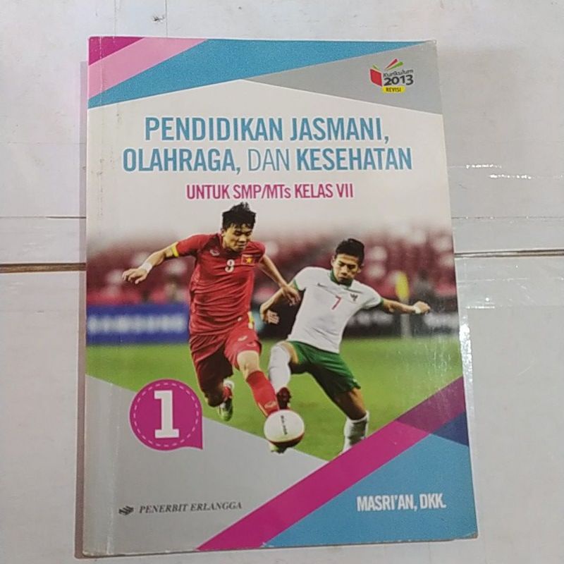 Jual Buku Pendidikan Jasmani Olahraga Dan Kesehatan Untuk SMP Kelas 1 ...