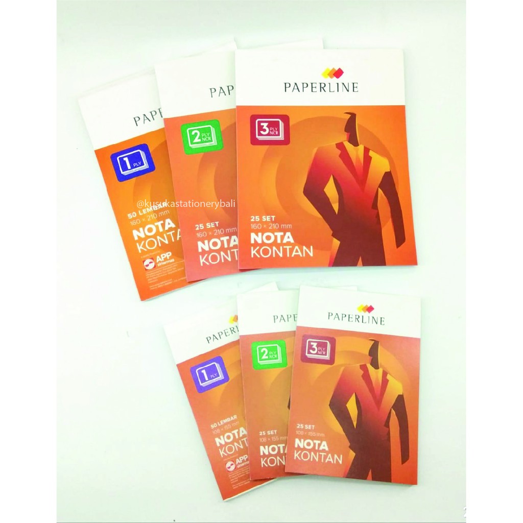 Jual NOTA KONTAN BESAR/KECIL PPL PER 10 BUKU | Shopee Indonesia
