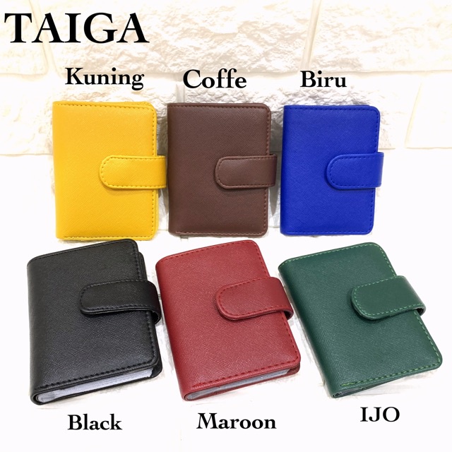 Jual Dompet KARTU NAMA CARD NAME PREMIUM KARTU KANCING/TAIGA | Shopee ...