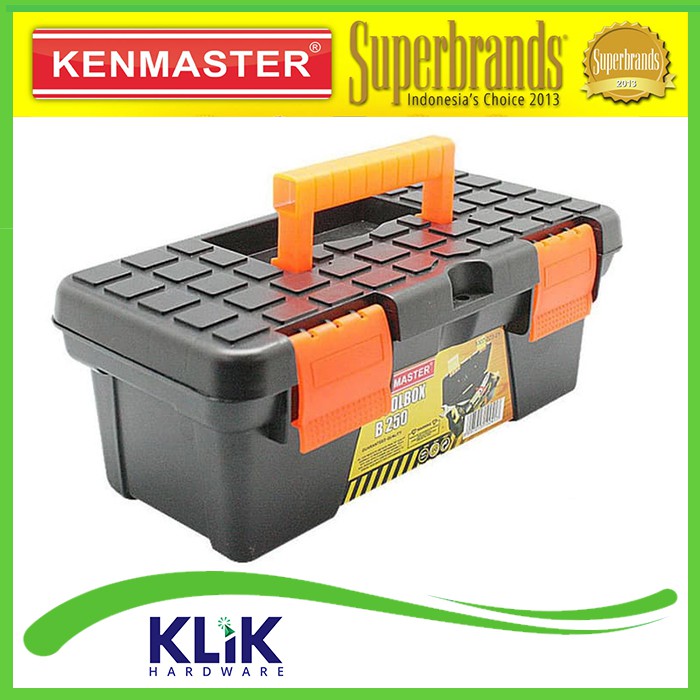 Jual Kenmaster Tool Box Mini B 250 - Kotak Perkakas 25 X 12 X 10 Cm ...