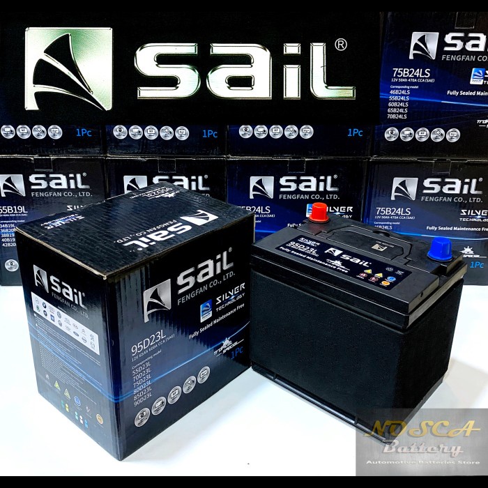 Jual AKI MAZDA 2 CX5 CX6 BIANTE SKYACTIV I-STOP - SAIL SILVER 95D23L